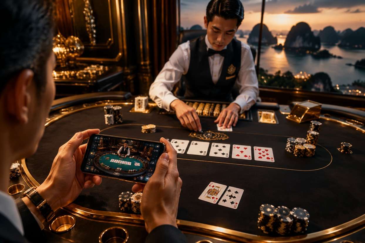 ev98 Casino – Bàn chơi live dealer trực tuyến